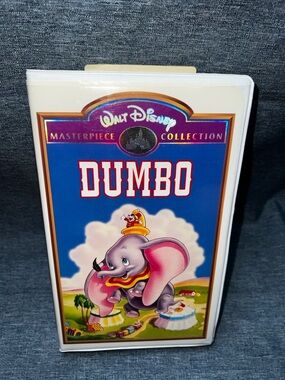 Dumbo VHS Disney Video Tape Masterpiece Collection Vintage Clamshell Nearly New!